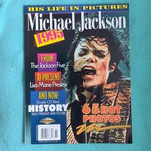 Michael Jackson His Life in Pictures Full Color Magazine 1995